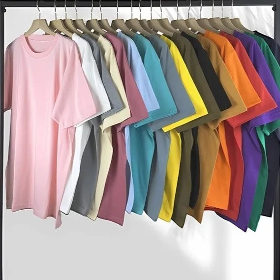 OEM Bangladesh China Factory Price Custom Logo Embroidery T Shirt 230g Mens Pure Cotton Plus Sizes Short Sleeve T Shirt
