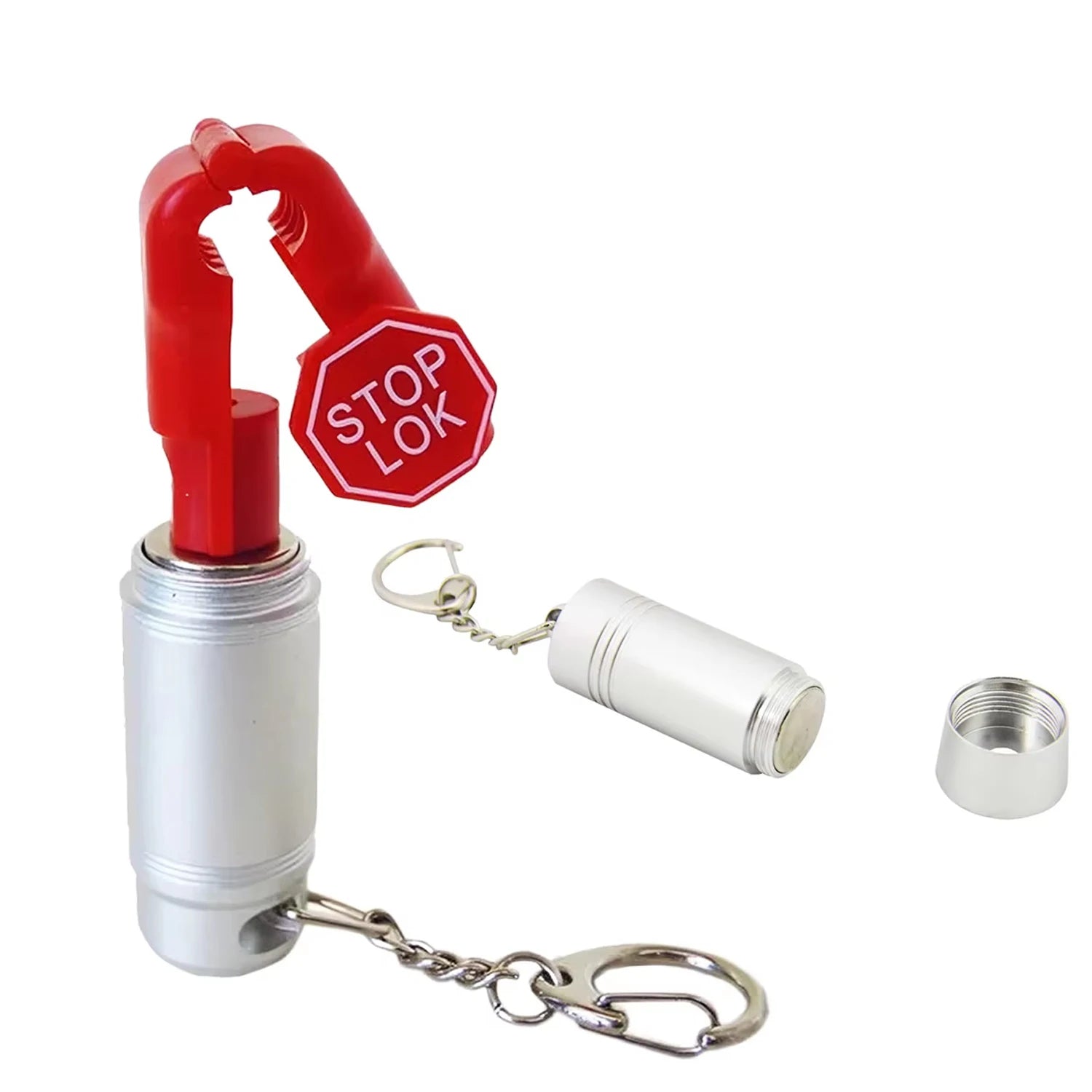 Anti-Theft Stop Lock Magnetic Key Shop Hook Lock for Store Display and Supermarket Pegboard Hooks