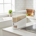 ANYA Stackable PET PP Food Storage Container Detachable Airtight Grain Rice Dispenser Moisture-Proof Kitchen Organization Bin