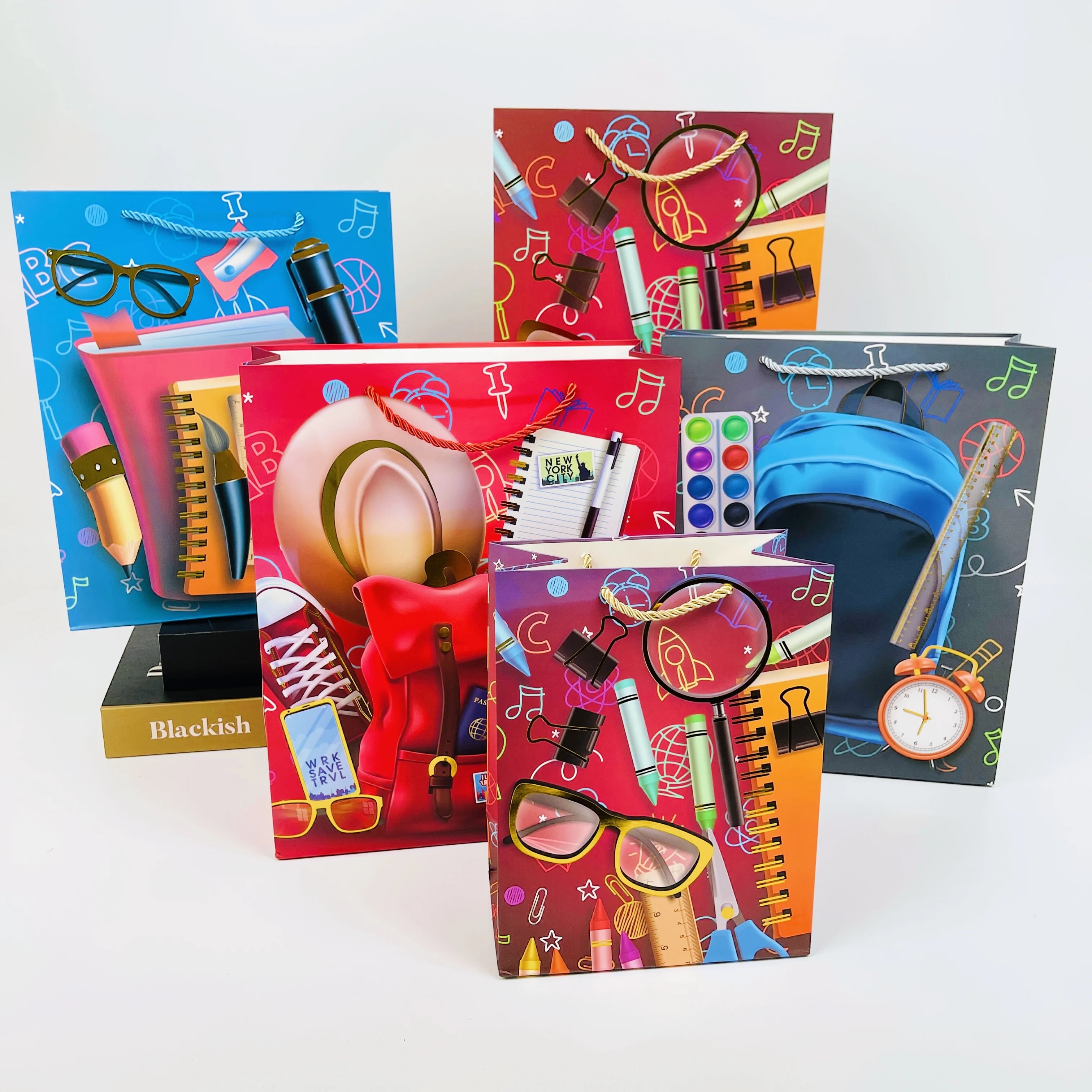 Eco-Friendly Paper Gift Bags Customizable Bags with Your Logo Premium Quality for Various Uses Small Size Mans Packaging Bags