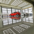 High Brightness 540W IP55 Waterproof White Garage Lighting System Cob Honeycomb Light Direct Sales for Workshop Fast Delivery