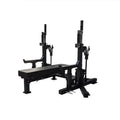Modern Durable Metal Bench Press Squat Rack Gym Fitness Equipment for Strength Training Safety First