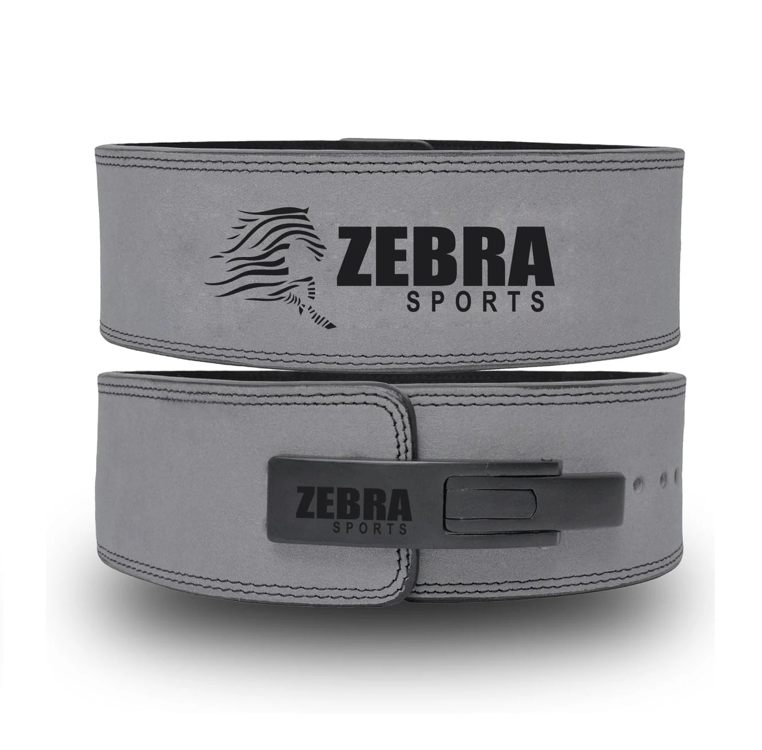 Custom Made ZEBRA SPORTS Neoprene Non-Slip Back Support Gym Belt for Weight Lifting & Powerlifting with Buckle Sweat Features