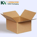 2026 OEM KK Custom LOGO Printed Foldable for Clothing Packaging Kraft Paper Cardboard Mailer Shipping Gift Packing Mailing Boxes