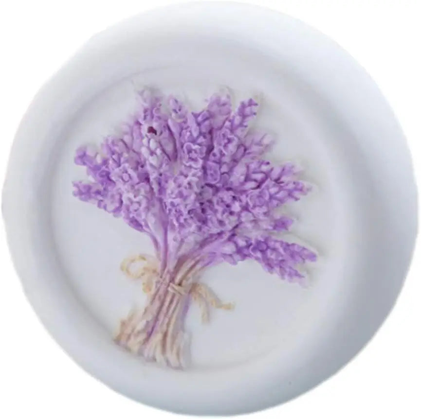 3D Lavender Flower Shape Silicone Sugar Lace Mold  for Chocolate Cake Made