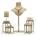 WYP Wholesale Custom DIY Bracelet Necklace Ring Earring Holder Jewelry Display Stand Set