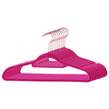 Factory Supply Custom Ultrathin Velvet Clothing Hanger With Gold Hook