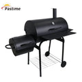 New Design Luxurious Steel Powder Coated Garden Grill Trolley Offset Smoker Grill BBQ with Remote Control for Party