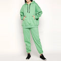 Autumn Workout Tracksuit Women Two Piece Stripe Zipper Jacket and Sweatpants Casual Plus Size 2 Pieces Set Women