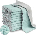 Super Absorbent Microfiber Cleaning Cloth for Cleaning Dishes Kitchen Bathroom Car