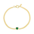 New Design Fine Jewelry S925 Sterling SIlver Heart Zircon CHain Bracelets for Couple