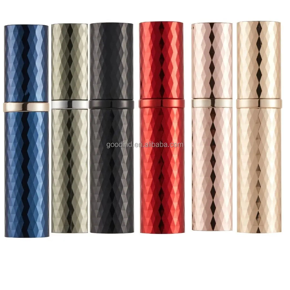 Mini Luxury Empty 5ml Perfume Spray Atomizer Leak Proof Refillable Travel Fragrance Bottle