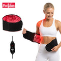 SunPlus Red Light Therapy Warp 660Nm 850Nm Red Light Therapy Belt180Led Red Infrared Light Waist Belt Supplier In China MegaBDM
