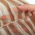 Virgin Brazilian Hair Extension Single Donor Invisible Genius Hole Weft Butterfly Weft