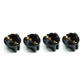 T10 #555 Twist Lock Wedge Instrument Base Stainless Steel Dash Light Bulbs Socket Holder Pinball Machine LED Bulb PA RoHS
