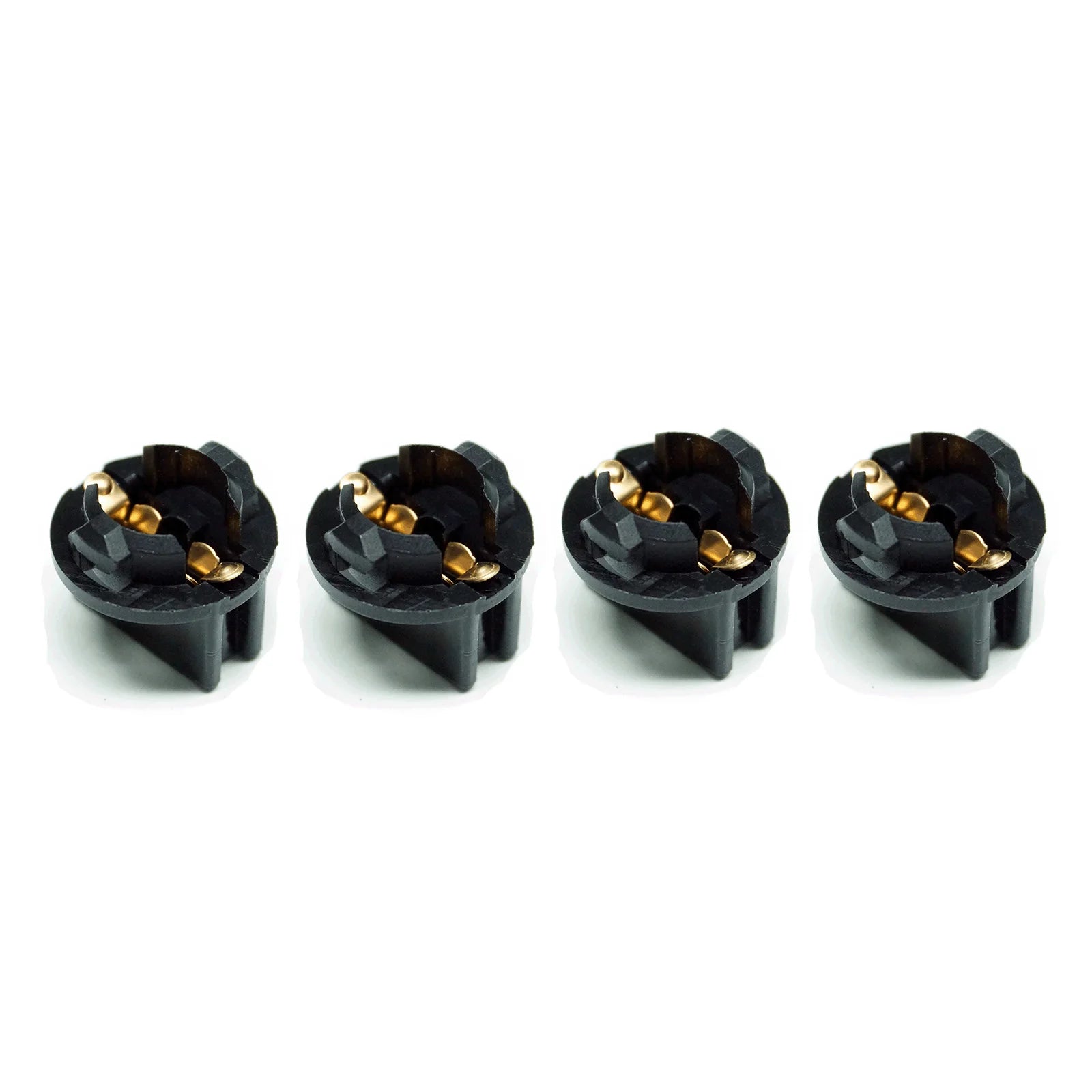 T10 #555 Twist Lock Wedge Instrument Base Stainless Steel Dash Light Bulbs Socket Holder Pinball Machine LED Bulb PA RoHS
