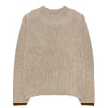 Men's Casual Solid Pullovers Custom Cotton Long Sleeve Crew Neck Winter Knitted Sweaters Breathable and Anti-Shrink