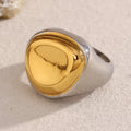Dreamshow Mix Color Statement Signet Ring Fashion Jewelry Rings Stainless Steel Jewelry