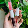 Private Label Custom Logo 2 in 1 Peel Off Matte Lipstick and Lip Oil Double Sided Waterproof Lipstick Moisturizing Lip Oil