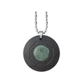 Quantum Energy Lava Pendant with Negative Ions Japanese Technology KALUNG Bio Scalar Energy HOONNI Green Health Care Necklace