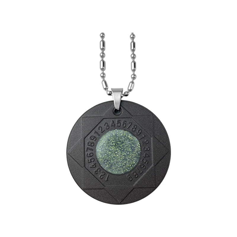 Quantum Energy Lava Pendant with Negative Ions Japanese Technology KALUNG Bio Scalar Energy HOONNI Green Health Care Necklace