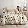 Brand New Blankets Soft and Comfortable Blanket Flannel Fleece With Printed Pattern