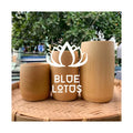 BEST SELLING Vietnam Bamboo Cup Reusable Natural Material with Smooth Finish and Carton Packaging