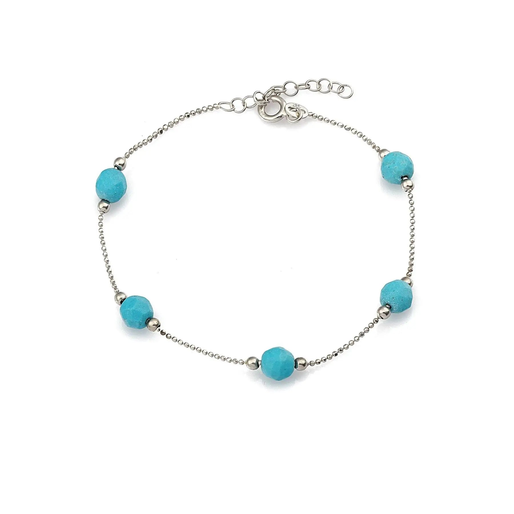 Azuris 925 Sterling Silver Elegant Festival Accessory Fine Bangle Bracelet Made in Turkey