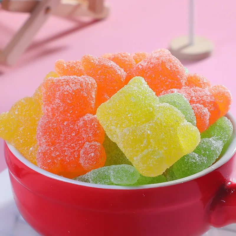 Hot Sell Sugar-free Bulk Maca Gummies for Men's Stamina Dietary Supplements Manufacturer Supply