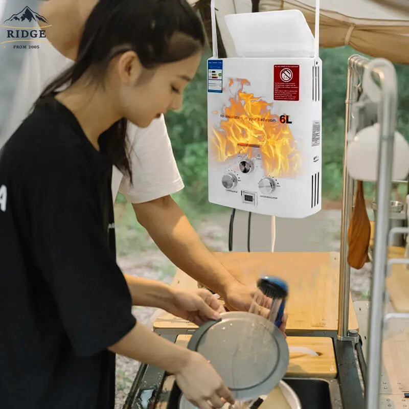 Export New Outdoor Water Heater for RV Portable Foreign Trade Gas Water Heater Camping Water Heater Factory