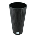 Rato 15.5 liter pot with insert 25 x 25 x 47.6 cm in anthracite color