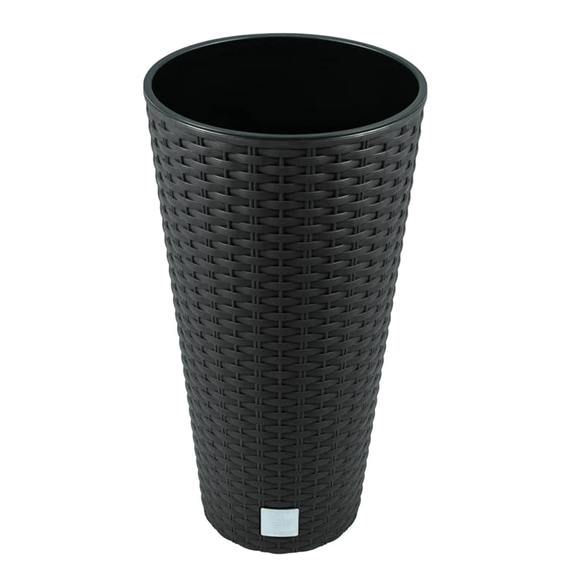 Rato 15.5 liter pot with insert 25 x 25 x 47.6 cm in anthracite color
