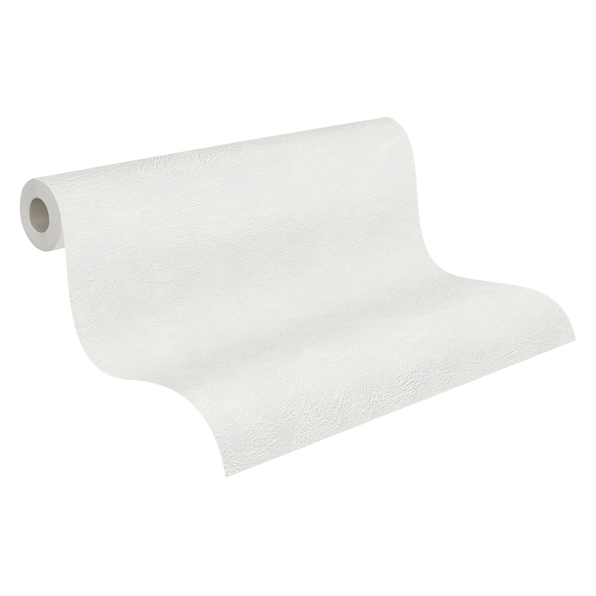 Made in Germany - Coatable Wallpaper rolls Paintable White Non Woven Vinyl Wallpaper for costum painting - 1005 x 053 m