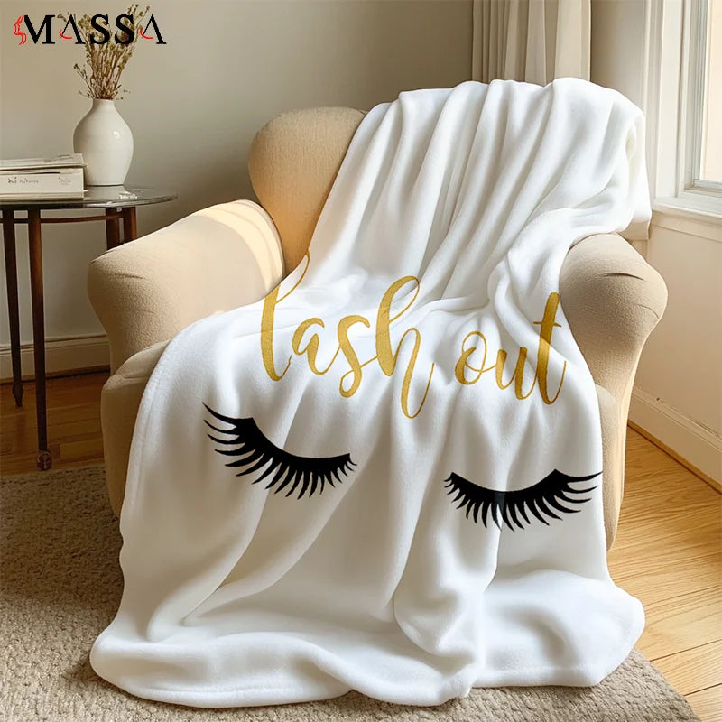 MASSA Wholesale Fluffy Cotton Eyelash Blanket Lash Bed Extensions Salon Tools for Eyelash Room