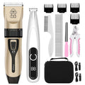 Pet Dog Hair Trimmer Electrical Cat Hair Cut Remover Cutter Grooming Tool Rechargeable Low-noise Pets Animal Haircut Machine