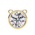 Promotion Cute 925 Sterling Silver Pendant Necklace Brilliant Sparkling Moissanite Diamond Fine Jewelry for Women and Children