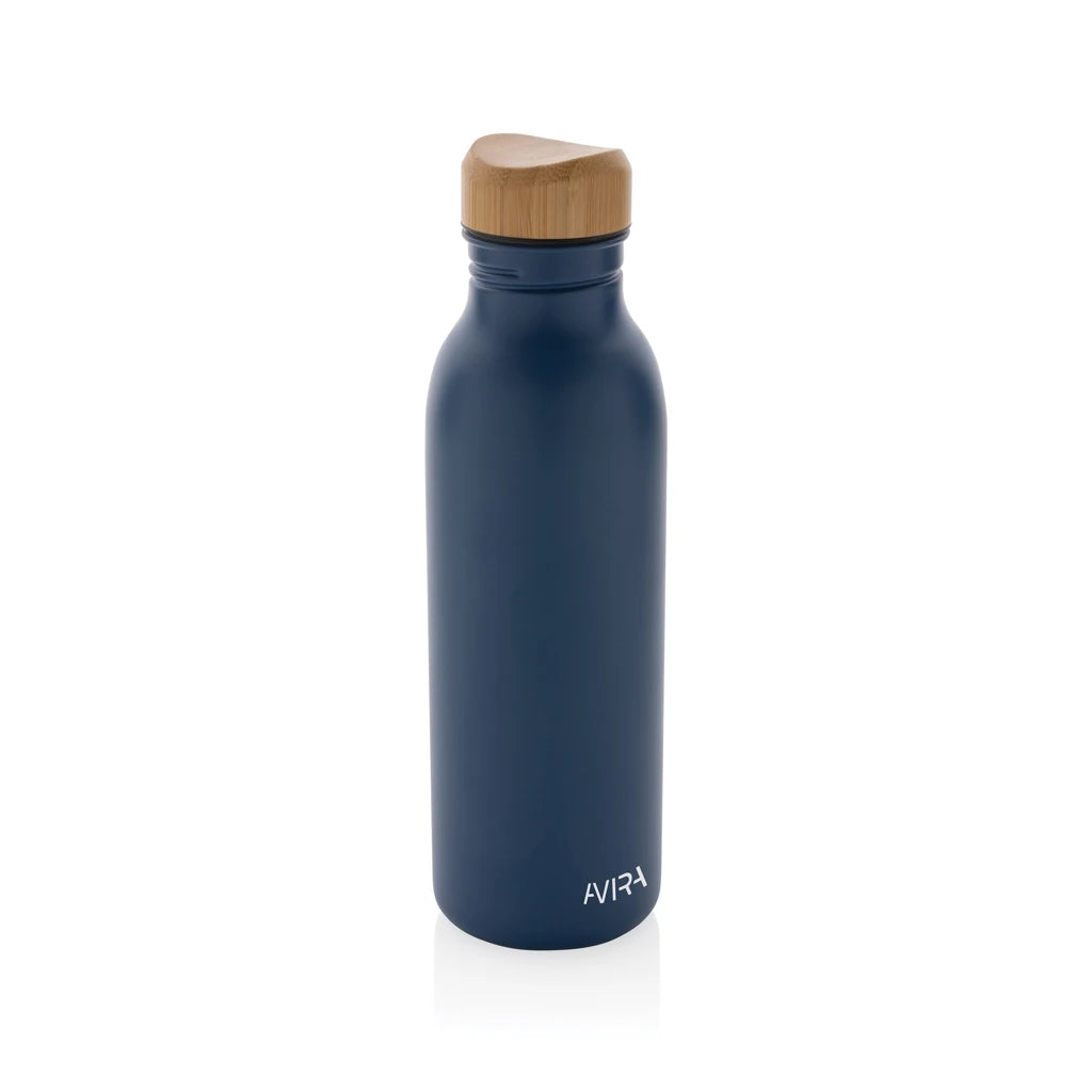 Alcor 600ml Recycled INOX Steel Corporate Metal Bottle