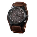 Fenyi Wholesale Sports Multi-function Fashion Unique Designer Analog Casual Leather Quartz Watch for Men