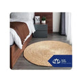 Decorative round hyacinth carpet ideal for yoga tea corner or cozy corner of your home From Blue Lotus Vietnam