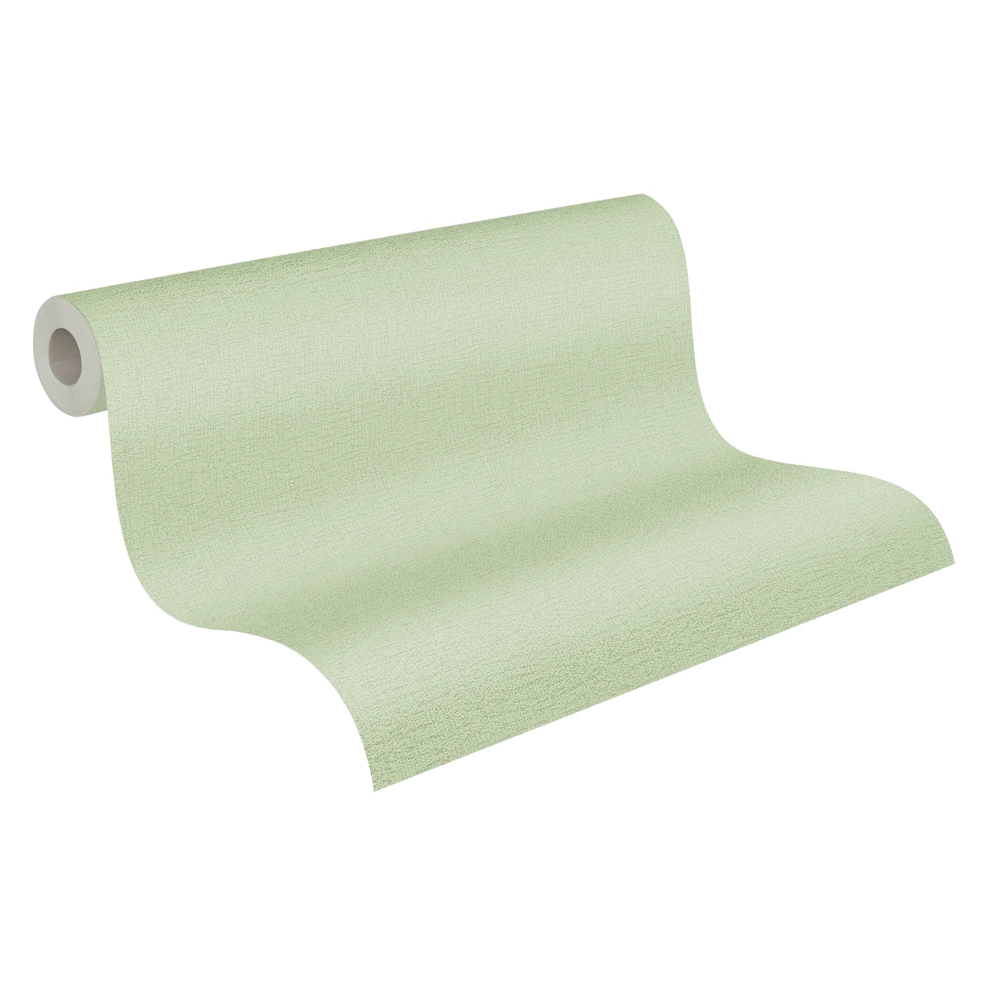 Made in Germany Modern Non Woven Vinyl Wallpaper Rolls Green Stripes & Plaid Mould-Proof 1005 X 053 m