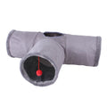Best-selling Foldable Eco-friendly Suede Multifunctional Cat Tunnel