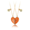 Best Friend Necklace Gifts Friendship Necklace Magnetic Matching Football Basketball Pendant BFF Necklace for 2 Friendship Gift