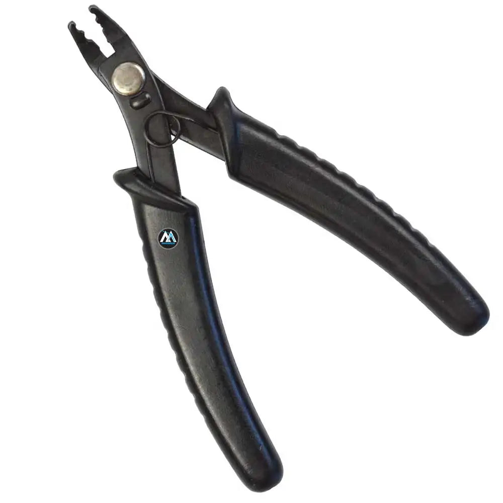 Multi-Functional Stainless Steel Hair Pliers Bead Crimping Micro Nano Ring Opener for Beading Removal Tool for Hair Extensions