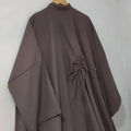 YKD062 2026 Eid Muslim Dress Wome Islamic Clothing Hijabs Traditional Loose Muslim Robe Drawstring Adjustment Comfortable Soft