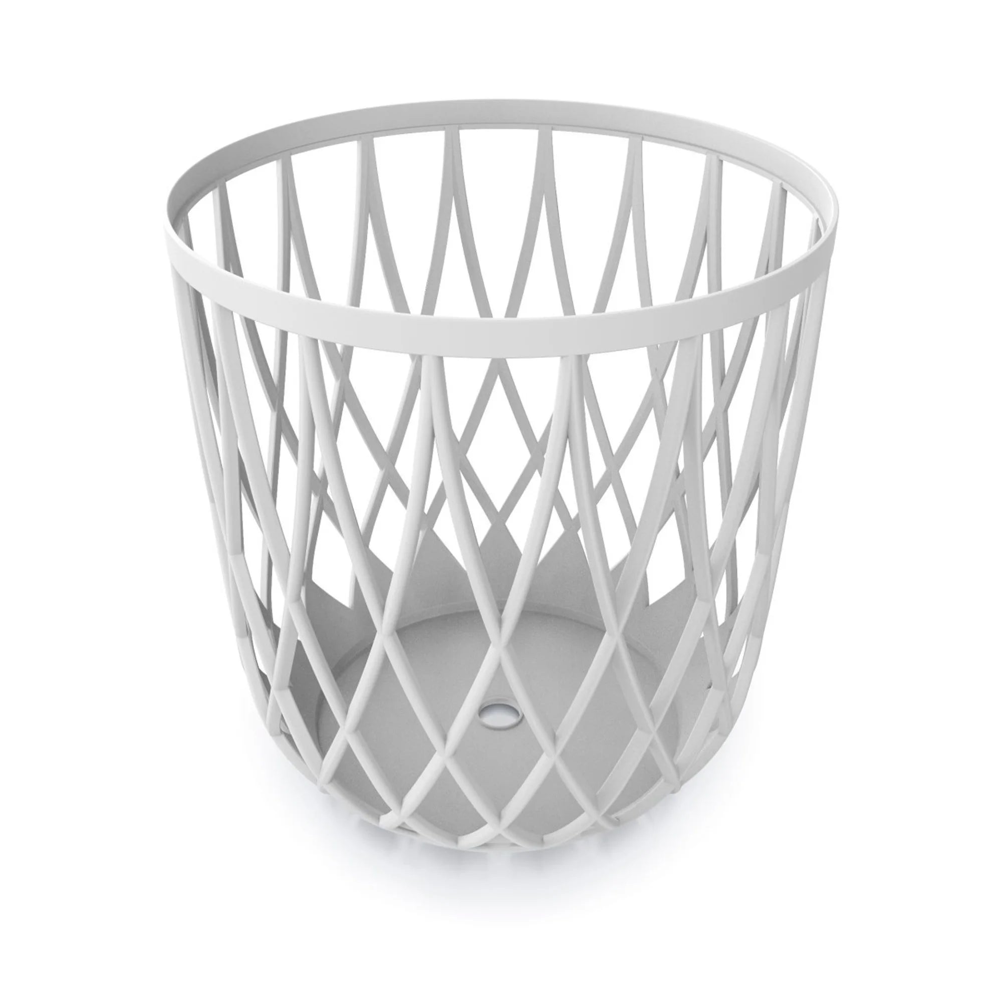 Prosperplast Uniqubo 35L Multifunctional Basket made of white plastic 39 (length) x 39 (width) x 40 (height) cm