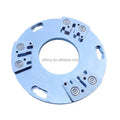 HUSQVARNA Magnetic Driving Plate for SASE Metal Bond Trapezoid Diamond Tooling Available in 230mm & 270mm