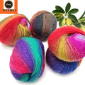 Cashfeel Australian Merino Fingering Wool Silk Knitting Yarn Superfine Hand Knitting Wholesale 100% Australia Merino Wool Yarn