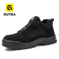 GUYISA New Fashion Security Boots Anti-Puncture Faux Suede Upper Hiking Boots for Winter MegaBDM