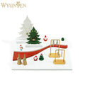 WYP Kerstboom Kitting Display Stand Jewelry Organizer Case with Plank for Storing and Displaying Sieraden Houder Kitting