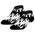 Pair of Lucky Socks short socks fire design sizes 41-46
